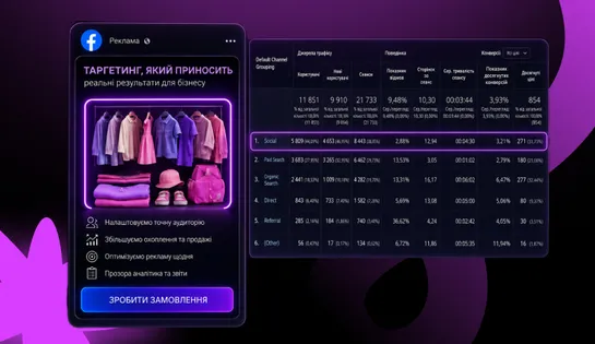Таргетинг в Facebook для магазину дитячого одягу