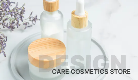 Дизайн для інтернет-магазину доглядової косметики