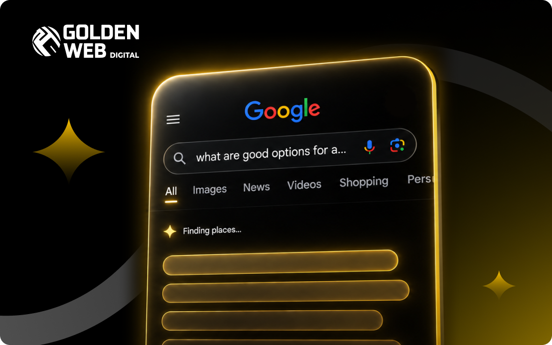 SEO website promotion with new Google algorithms at Golden-Web Digital