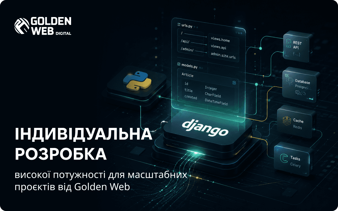 розробка корпоративного сайту golden-web digital