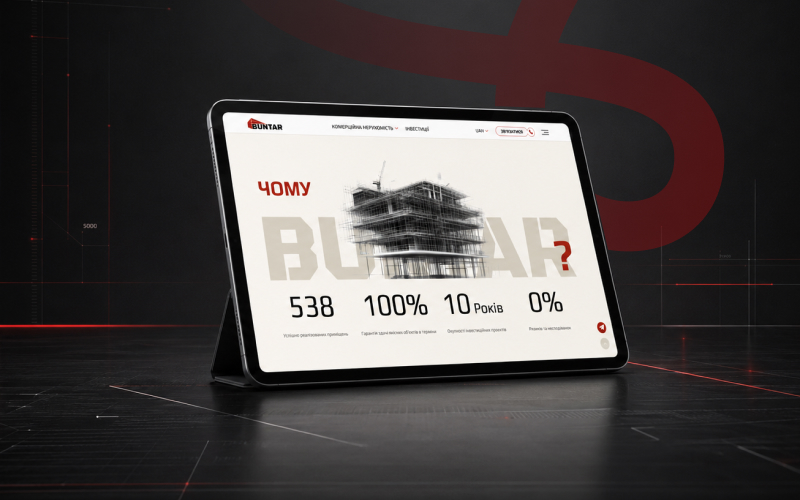 Buntar case study: SEO launch and promotion of a property developer website